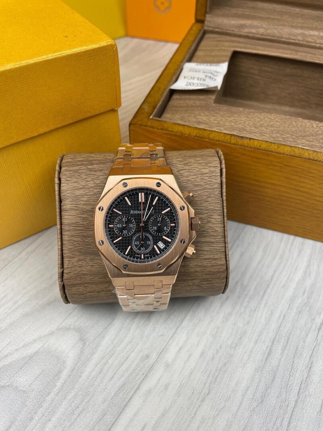 AP Royal Oak Selfwinding Chronograph Golden Watch