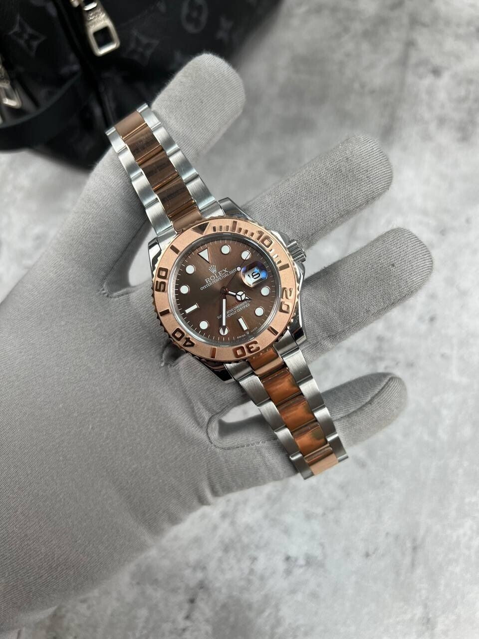 Yacht Master Chocolate Dial Watch