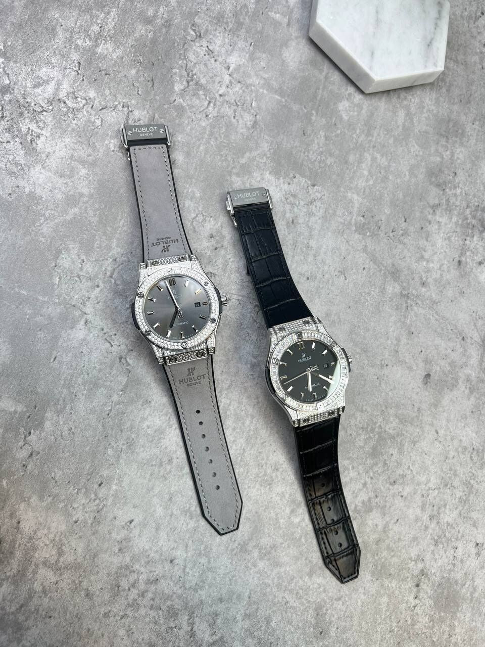 Classic Fusion Titanium Pave Watch in 2 Colors