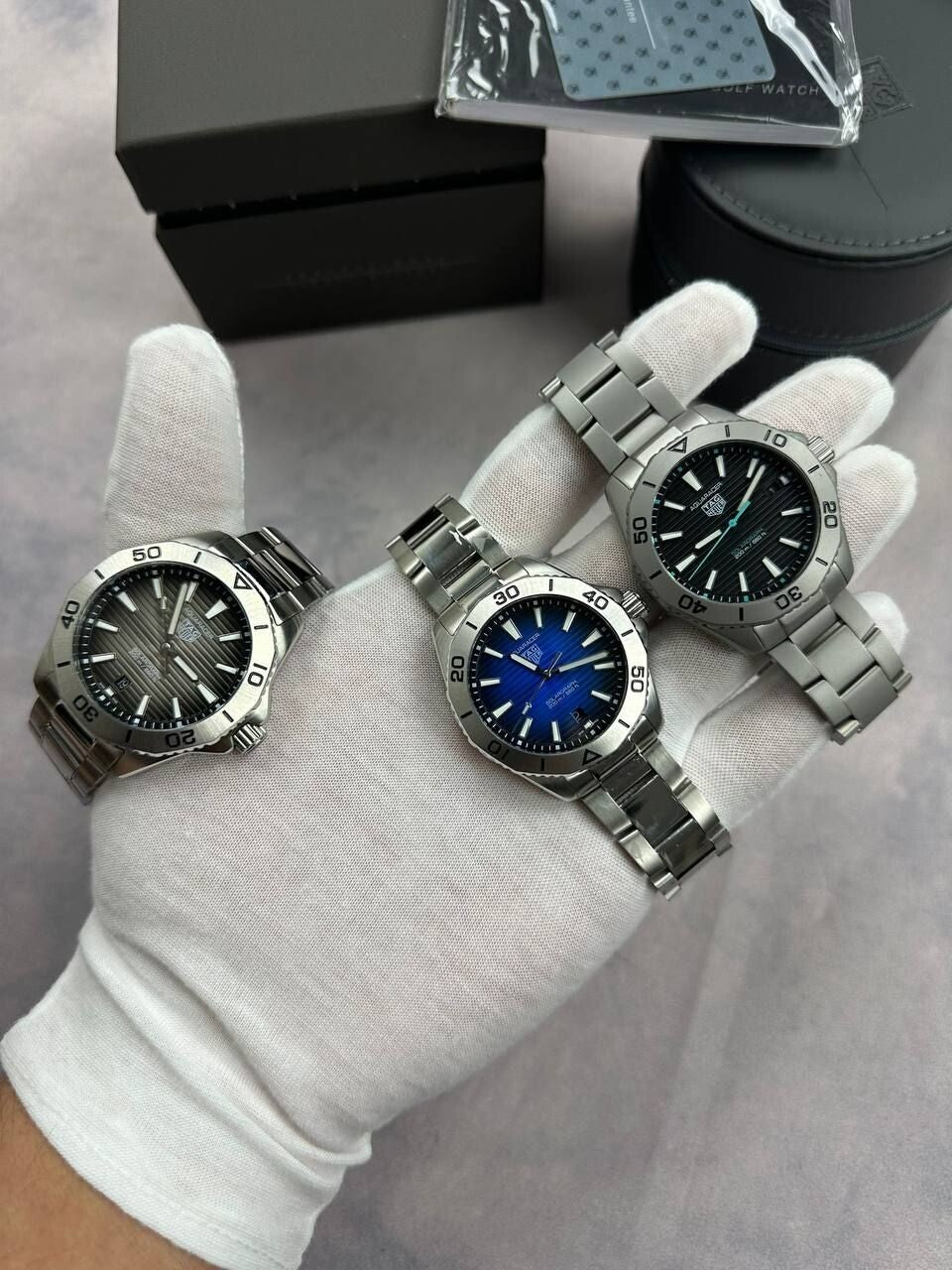 Aquaracer Professional 200 Date Automatic with Silver Chain Strap