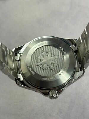 Aquaracer Professional 200 Date Automatic with Silver Chain Strap