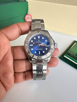 Yacht Master Watch in 3 Different Colors with Chain Strap