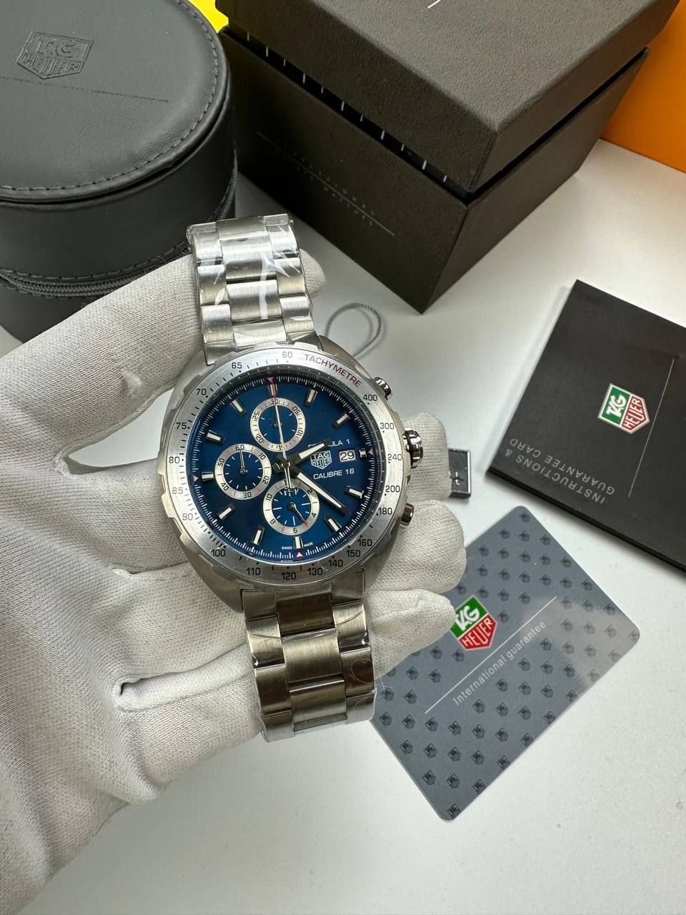 Formula 1 Chronograph Calibre 16 Blue Dial Men's Watch