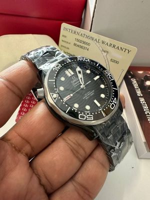 Seamaster Diver Men's Watch in Black