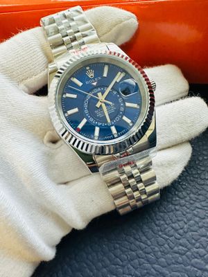 Sky-Dweller Oyster Perpetual Stainless Steel Watch For Men's in Different Color Dials