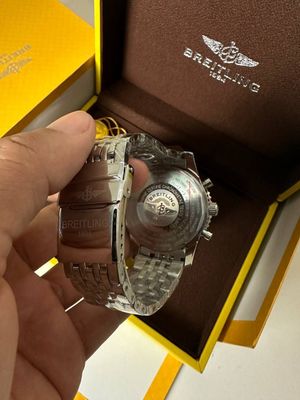 Navitimer B 01 Chronograph Silver Dial Men's Watch