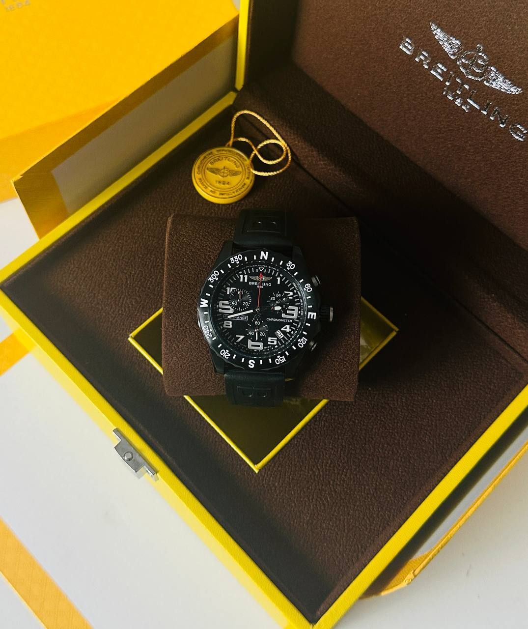 Endurance Pro Breitlight Black & Green Quartz Men's Watch