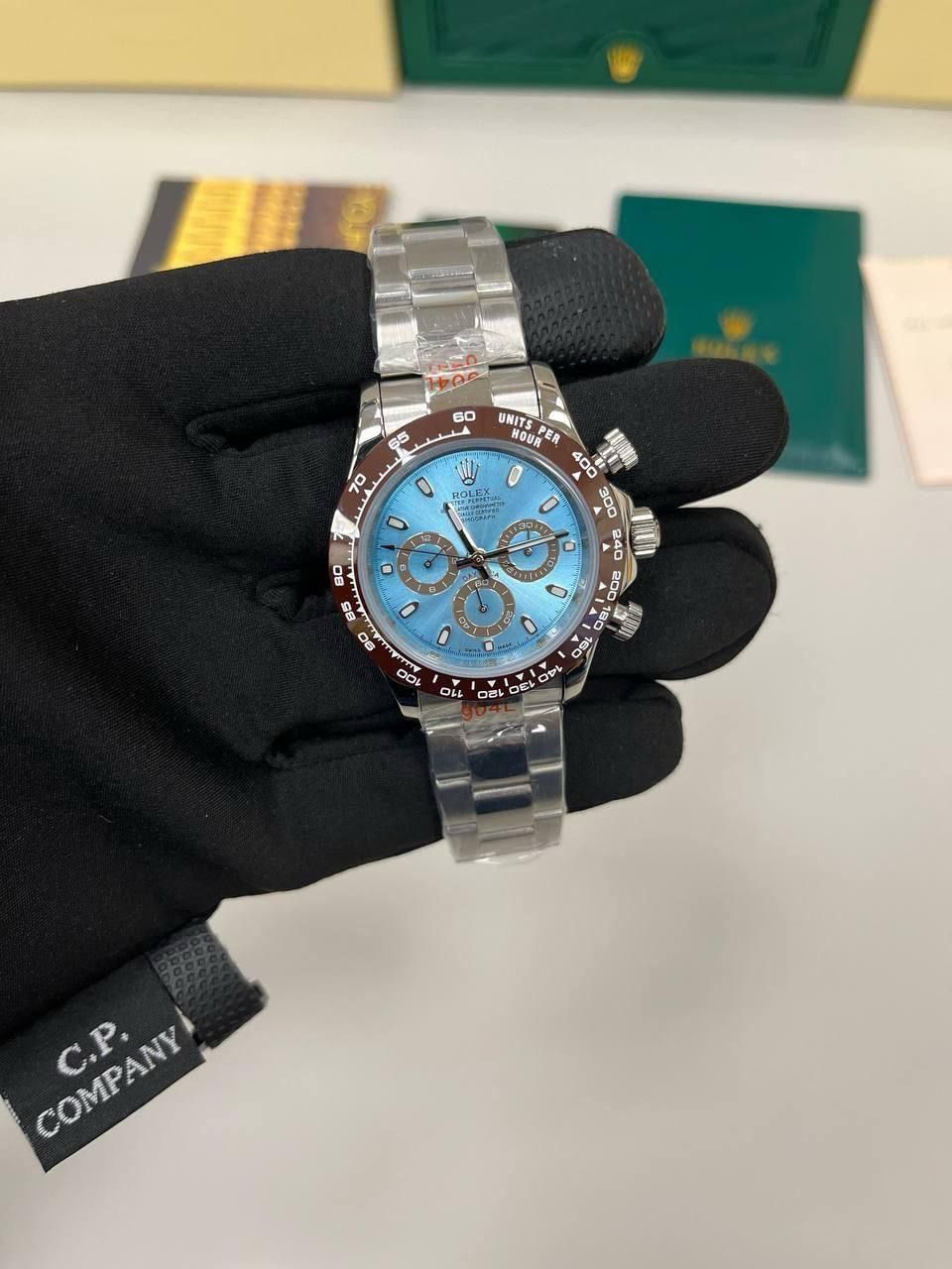 Daytona Mechanical Automatic Glacier Blue Dial Men's Watch